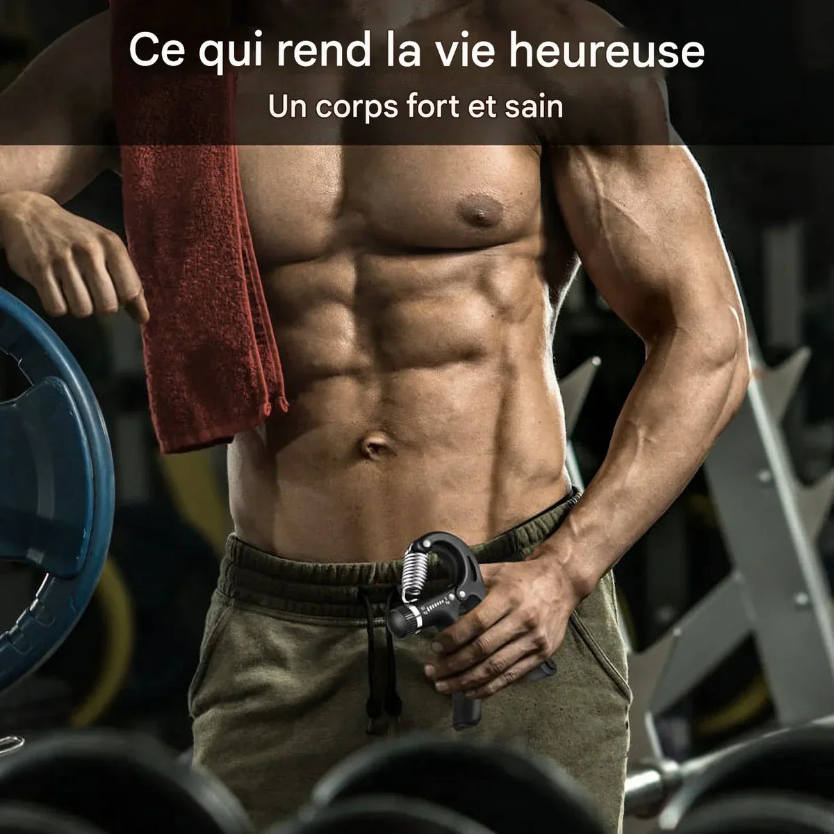 Kmt Style™ -Équipement d'exercice pour le poignet et l'avant-bras ajustable (5kg - 60kg)