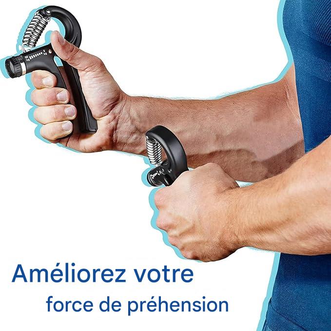 Kmt Style™ -Équipement d'exercice pour le poignet et l'avant-bras ajustable (5kg - 60kg)