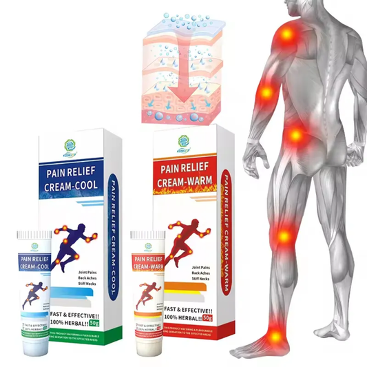 PainRelief™ – Crème Ultra-Puissante Froid & Chaud | Stoppe la Douleur en 60 Secondes