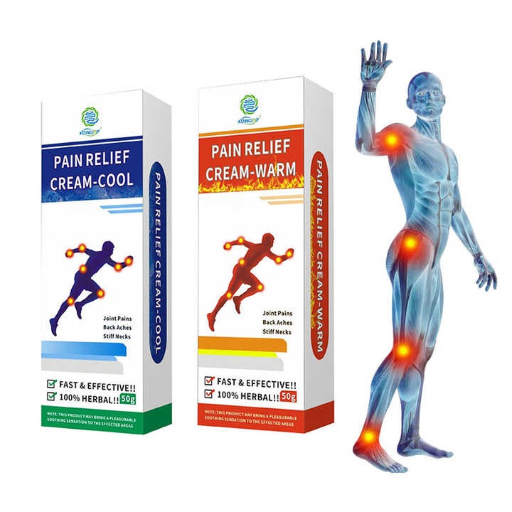 PainRelief™ – Crème Ultra-Puissante Froid & Chaud | Stoppe la Douleur en 60 Secondes