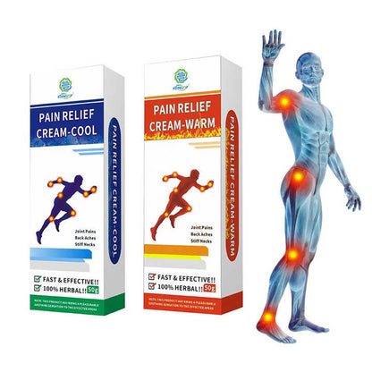 PainRelief™ – Crème Ultra-Puissante Froid & Chaud | Stoppe la Douleur en 60 Secondes